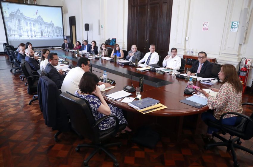  Presidenta Dina Boluarte lidera hoy sesión del Consejo de Ministros