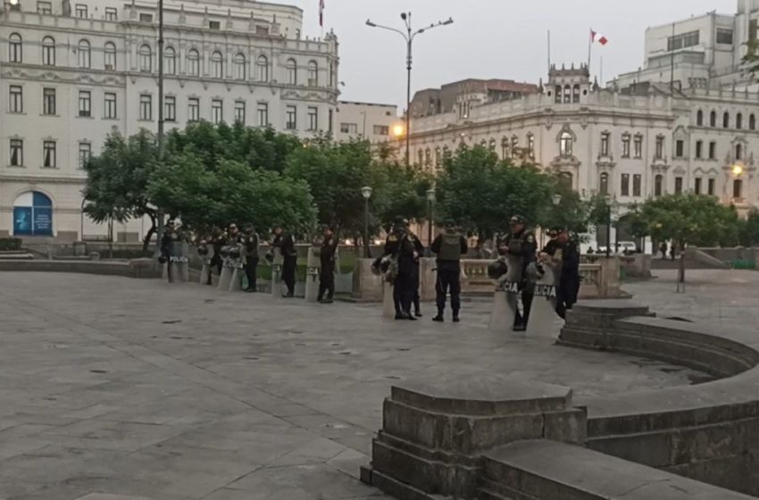  Calma en Lima en primeras horas de día anunciado para jornada de protestas en la capital