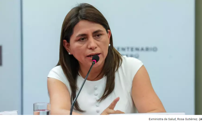  Rosa Gutiérrez: Congresistas de diferentes bancadas piden a extitular del Minsa que renuncie a EsSalud