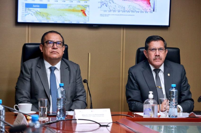  Alberto Otárola lidera reunión para coordinar acciones contra fenómeno El Niño