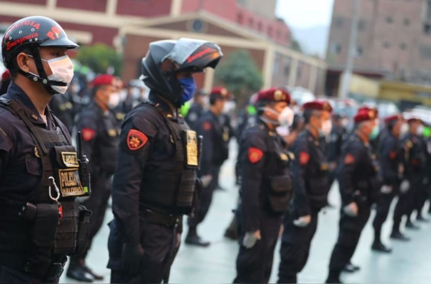  Policías del Orden y Seguridad portarían armas y los acompañarán suboficiales y oficiales, según Óscar Arriola