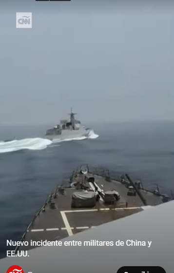  Nuevo incidente entre militares de China y EE.UU.