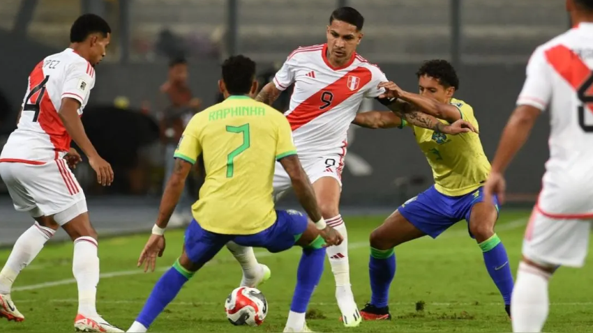  En los minutos finales: Perú cayó 1-0 ante Brasil por la fecha 2 de Eliminatorias 2026