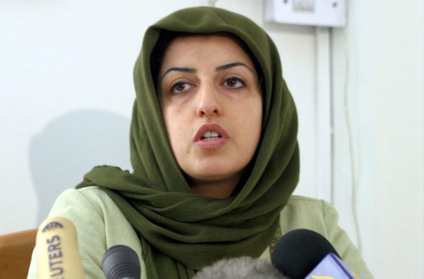  Nobel de la Paz a la iraní Narges Mohammadi por defender derechos de las mujeres en Irán