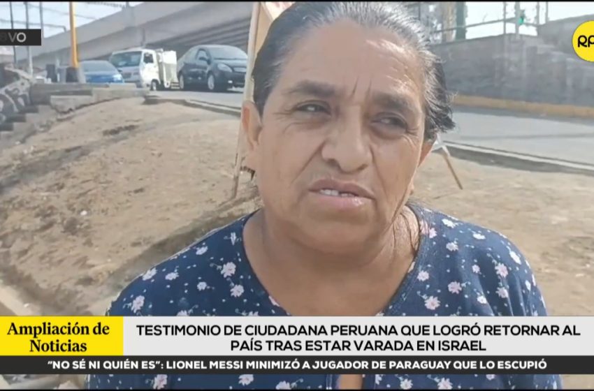  “El Gobierno nos abandonó”: connacionales regresaron al Perú desde Israel por sus propios medios