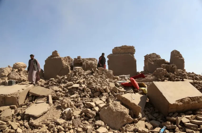  Un nuevo terremoto de 6,3 sacude el devastado oeste de Afganistán