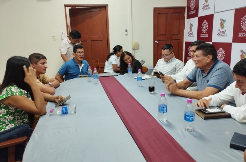  Importante Reunión de Trabajo se Realizó con el Gobernador Regional Walter Grundel Jiménez