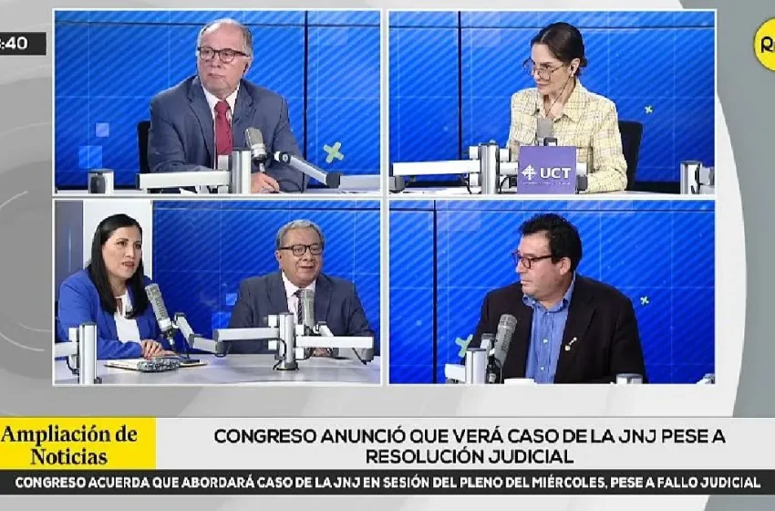  “Hay un desacato”: polémica en el Congreso tras decisión de abordar el caso de la JNJ, pese a fallo judicial