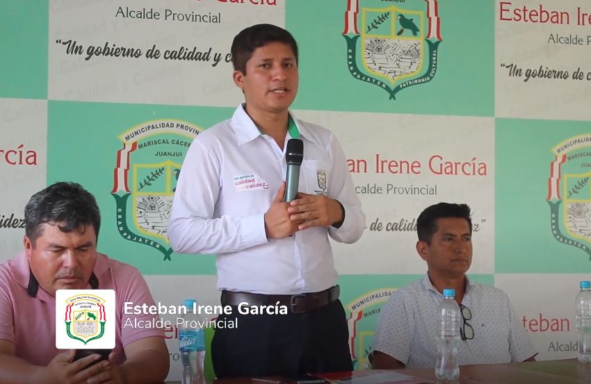  Importante reunión de socialización se realizó para el reinicio de la obra de la Alameda Turística en Juanjuí