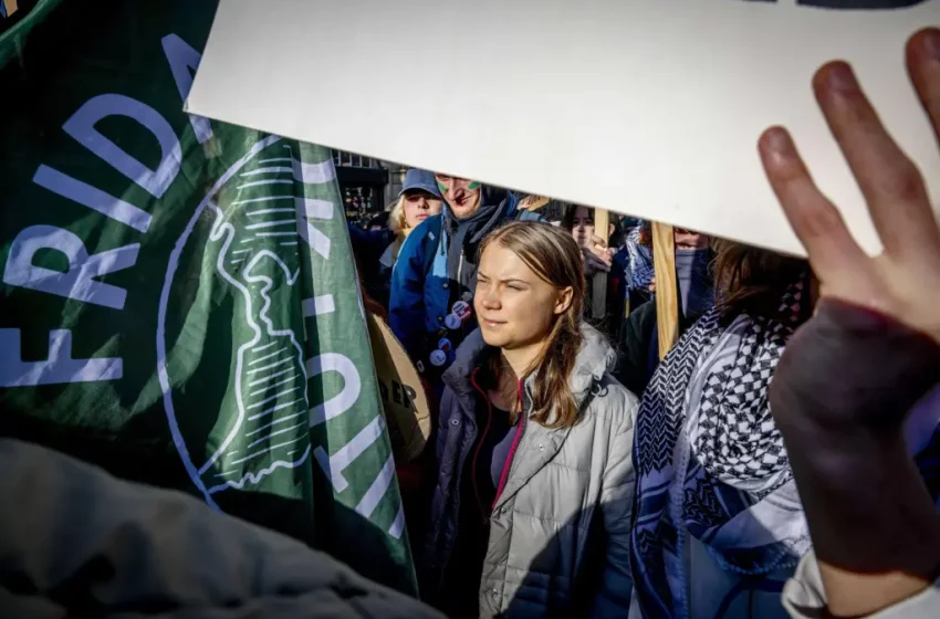  Acusan a Greta Thunberg en Alemania de hacer declaraciones “antisemitas” por su posición sobre Israel
