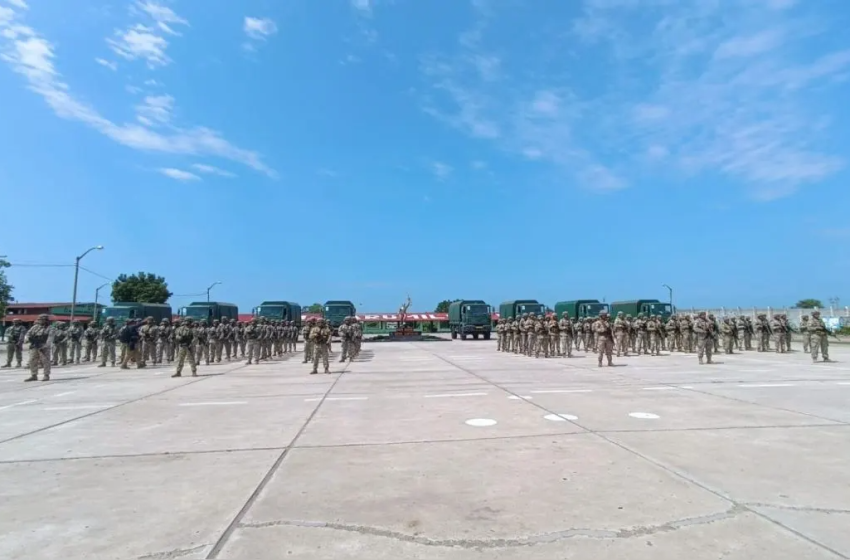  Tumbes: Un total de 150 miembros del Ejército fueron desplegados para reforzar la vigilancia en la frontera