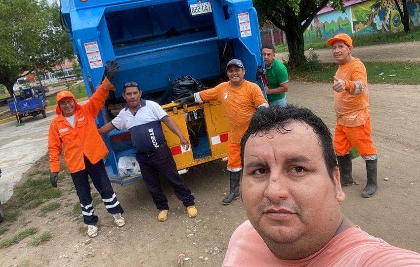  MPMC – JUANJUI, realizó limpieza exahustiva después de la celebración de Año Nuevo