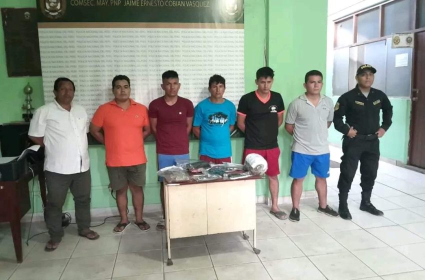  Desarticulan banda criminal «Los Lobos de Juanjuicillo» durante un operativo en Juanjuí