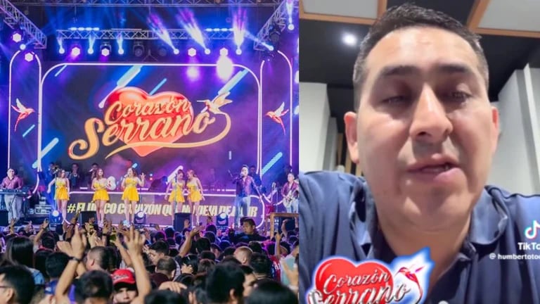  Corazón Serrano fue abucheado en concierto y Edwin Guerrero se pronuncia: “nos tildan de estafadores”