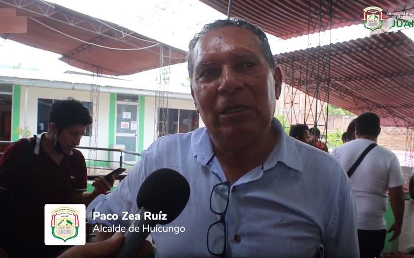  Delegación de Alto Huayabamba se reúne con Alcalde Provincial de Mariscal Cáceres para solicitar apoyo ante mal servicio que brinda Electro Oriente