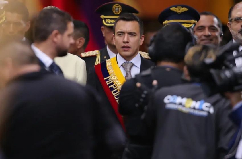  El presidente de Ecuador, Daniel Noboa, decreta un estado de excepción tras motines en seis cárceles