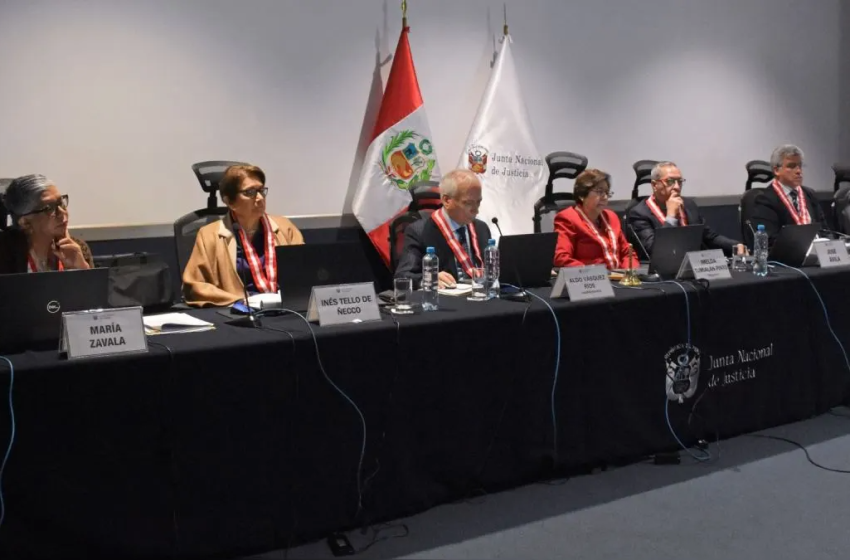  Comisión Permanente aprobó informe final que recomienda destituir a magistrados de la JNJ