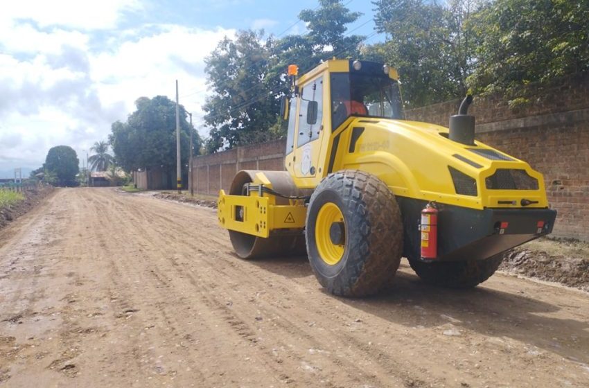 Municipalidad Provincial de Mariscal Cáceres continúa con los trabajos de mejoramiento de calles