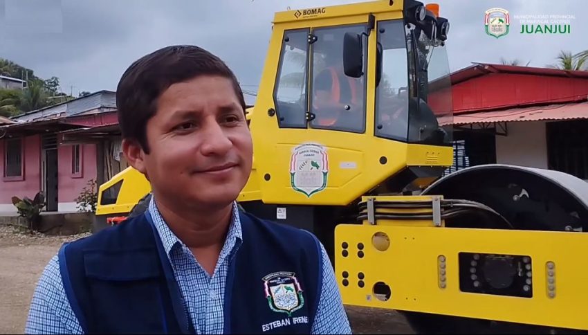  CP. de Juanjuicillo – Juanjuí se ve beneficiada con el mejoramiento de calles