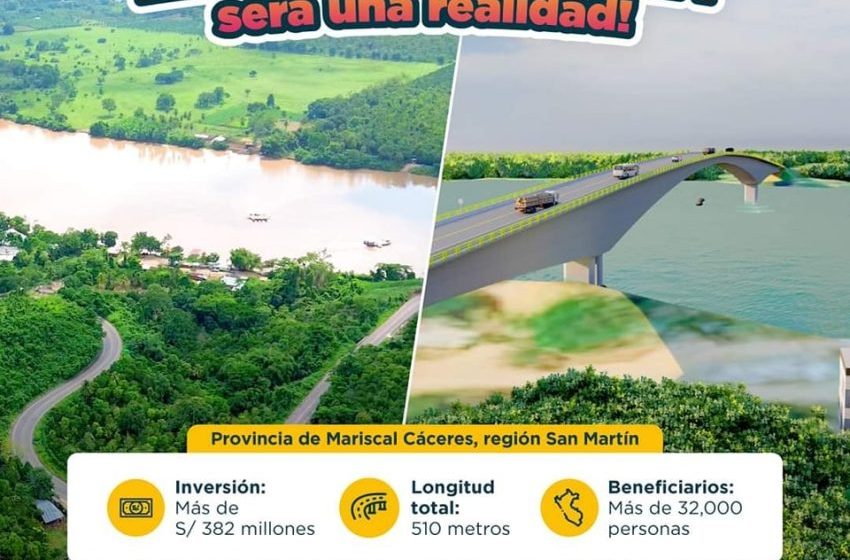  Se realizará importante ceremonia de entrega de terreno al Consorcio Constructor LusoPeruano para la ejecución de la Obra Puente Tarata