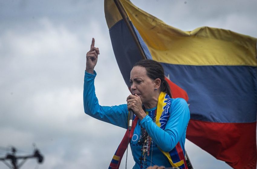  María Corina Machado: Maduro es pasado, ya lo derrotamos
