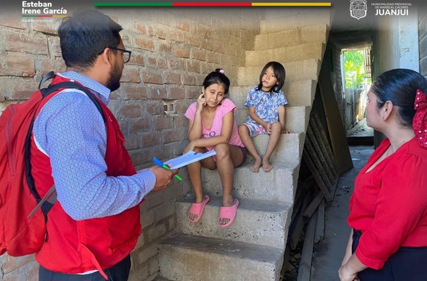  Demuna de la Municipalidad de Mariscal Cáceres realiza visitas inopinadas para casos de desprotección familiar en Juanjuí