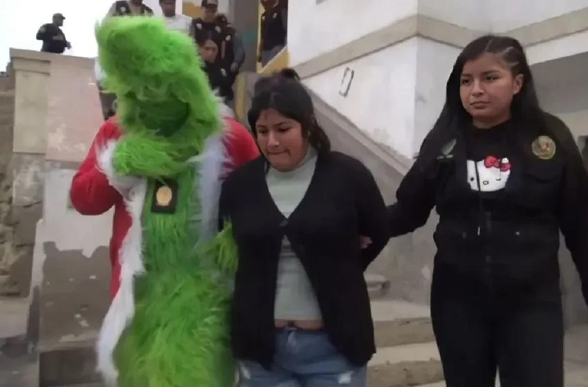  Les arruinó la Navidad: ‘Grinch’ detiene a presuntos vendedores de droga en balnearios del sur