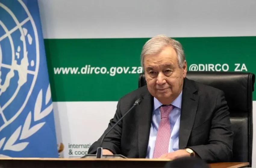  Secretario general de la ONU pide a Israel cesar sus ataques en Siria y «las violaciones a su soberanía»