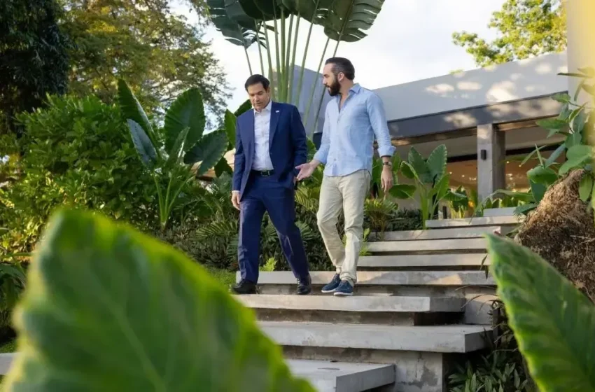  Marco Rubio dice que legalidad de envío de presos de EE.UU. a El Salvador debe revisarse: “Es una oferta muy generosa”