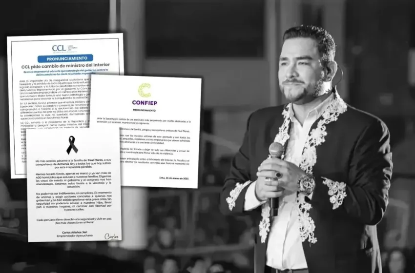  Atentado contra Armonía 10: gremios empresariales exigen la renuncia del ministro Santiváñez y medidas urgentes contra la inseguridad