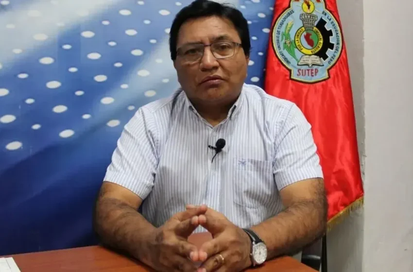  SUTEP saludo aumento de sueldo para los docentes, pero dice que el piso salarial debería ser S/ 5 350