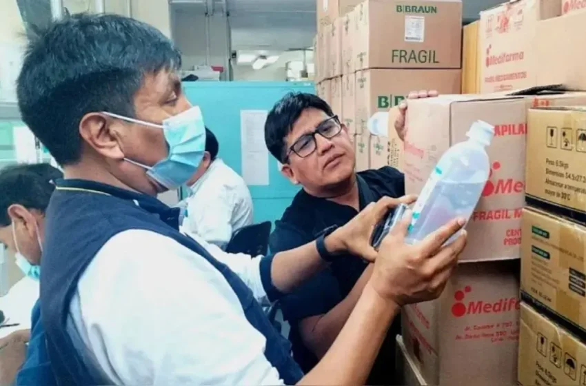  Digemid pide a la Procuraduría del Minsa denunciar penalmente a Medifarma por suero fisiológico