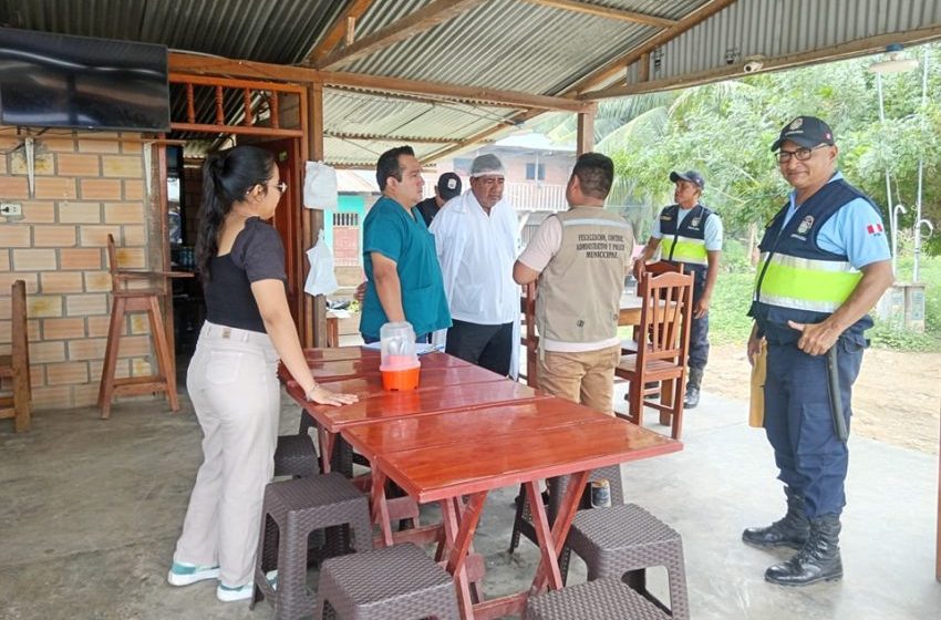  Municipalidad Provincial de Mariscal Cáceres realizó operativo de fiscalización y concientización en restaurantes de Juanjuí.
