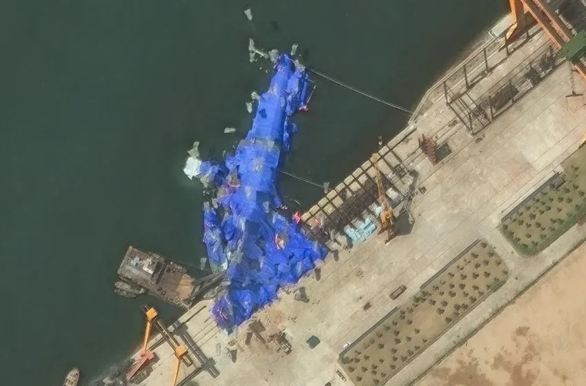  Corea del Norte detiene a varios oficiales por accidente de nuevo barco destructor