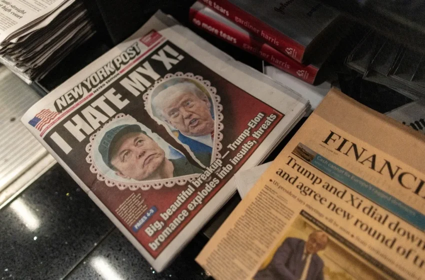  De la ‘reconciliación’ a una nueva guerra verbal: cronología de enfrentamientos entre Trump y Musk