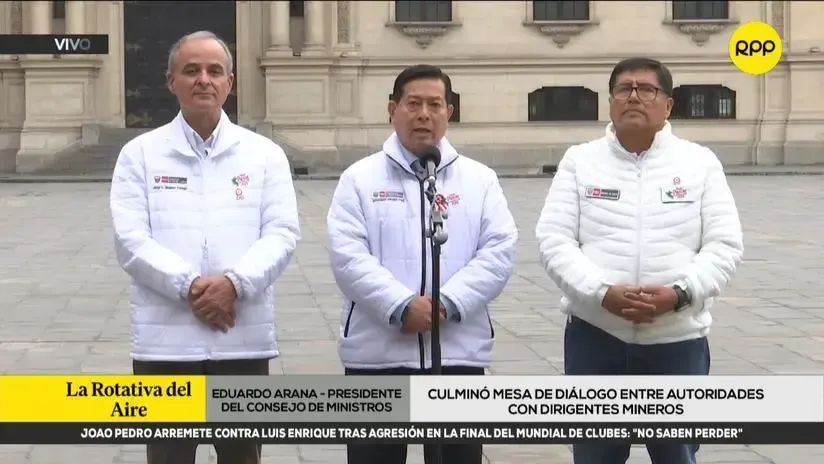  Gobierno extiende mesa técnica por 60 días para abordar problemas en la minería informal: ¿Qué se acordó?