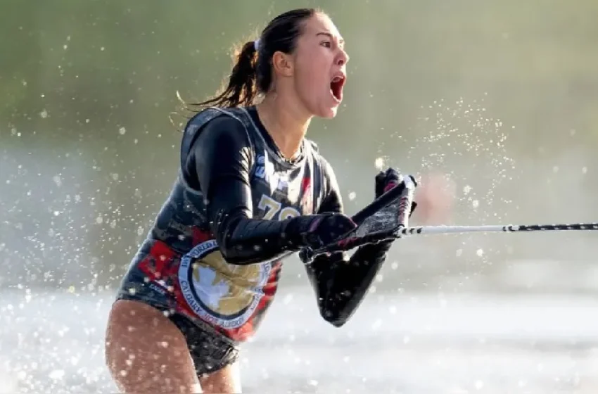  ¡Histórico! Cristhiana de Osma se corona campeona del Mundial U21 de Esquí Acuático