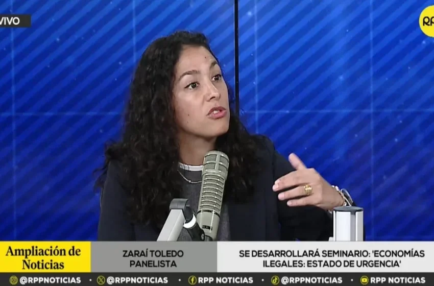  Zaraí Toledo resalta la necesidad de tener una regulación integral en las economías ilegales