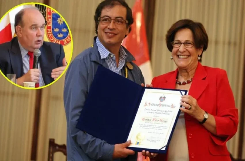  Rafael López Aliaga planteará al Concejo Municipal retirar la medalla de Lima otorgada a Gustavo Petro en 2012
