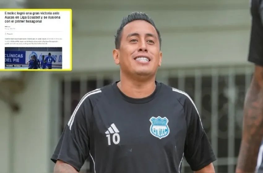  Lucha por el hexagonal: así destacó la prensa ecuatoriana a Christian Cueva en nuevo triunfo de Emelec