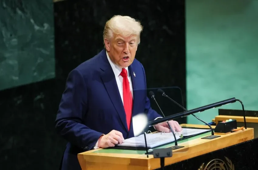  Contra Rusia, Palestina y la inmigración: todo lo que dijo Donald Trump en su presentación ante la Asamblea General de la ONU