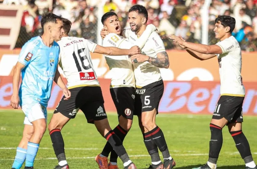  ¡Universitario es tricampeón de la Liga1 al ganarle 2-1 a ADT en Tarma!