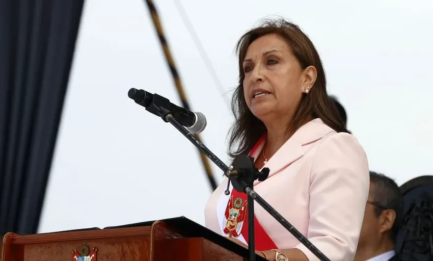  “Me voy en paz, con la moral en alto y con dignidad íntegra”, las últimas palabras de Dina Boluarte al dejar la presidencia