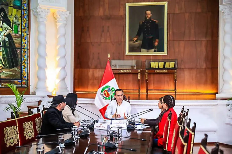  Presidente Jerí compromiso del Gobierno de garantizar la seguridad de los artistas musicales