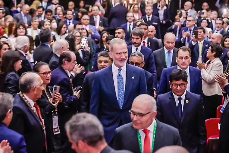  Rey Felipe VI inaugura X CILE que se desarrolla en la ciudad de Arequipa