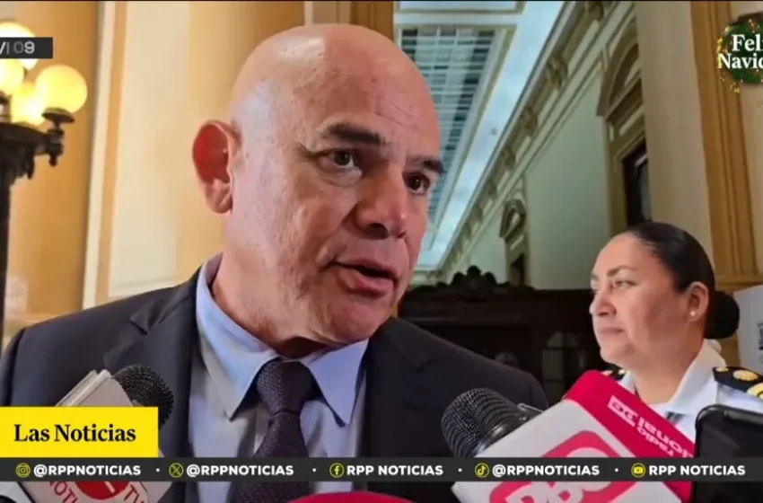  Ernesto Álvarez aclara que el Gobierno firmará ampliación del Reinfo solo si la autógrafa recoge la postura del Ejecutivo