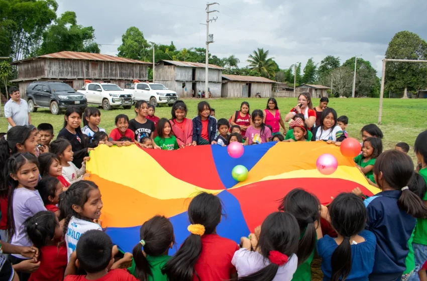 GORESAM desarrolla chocolatadas navideñas en comunidades de forma descentralizada