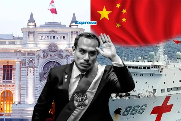  José Jerí exhorta al Congreso a retirar su petición de ingreso de buque militar chino al Perú: todos los detalles