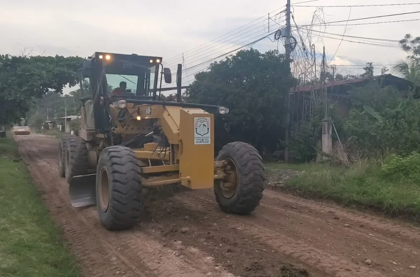  Municipalidad de Mariscal Cáceres inicia el mejoramiento de las calles en el Sector de La Victoria