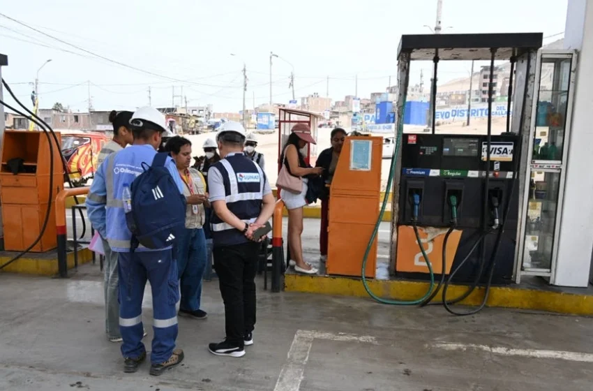  Sunat detectó aumento en venta de combustible tras inspección de grifos en cuatro regiones